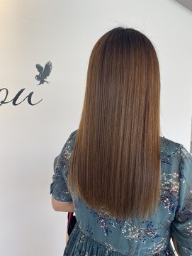 イブー(hibou) 艶髪ストレート