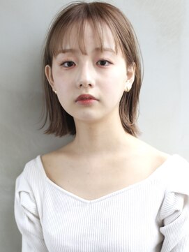 バース(BIRTH) 天神【BIRTH】小顔切りっぱなし外ハネボブ髪質改善20代　2