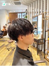 ラン(RUN)&nbsp;直毛の方ボリューム解決！ナチュラルパーマ