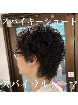 コワファーストナガサキシャンプーボーイ(COIFF1RST NAGASAKI SHAMPOO BOY) スパイラルパーマ　メンズカット　長崎　美容室