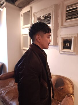 ブロック ジャポン(bloc japon) 刈り上げショートパーマスタイル