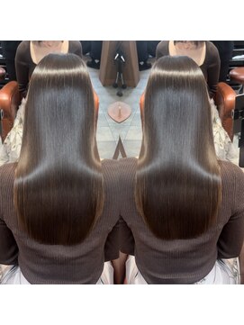 シアー 銀座店(SHEER.) 髪質改善カラー×ベージュブラウン【銀座,銀座一丁目美容室】