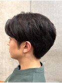 スリークショート＿ダウンパーマ