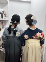 エメティ(Aimerty)&nbsp;卒業袴にヘアメイク♪