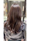 大人かわいいエギョモリ ミルクティーブラウン ひし形シルエット