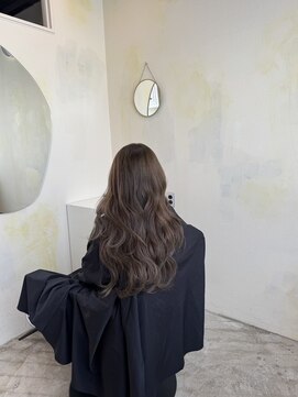 グレージュ/オリーブ/透け感カラー/透明感カラー[湘南台]