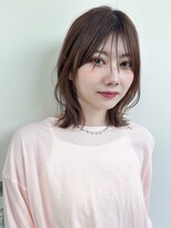 ミンクス 青山店(MINX)&nbsp;【MINX 土屋】レイヤーボブ×赤みなしカラー