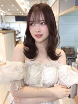 プラグ バイ ネオリーブ(plug by neolive)&nbsp;チェリーブラウン×髪質改善[髪質改善/縮毛矯正/韓国]