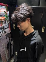 アウル 心斎橋(owl)&nbsp;フェザーパーマ/フェザーショート/メンズカット/メンズパーマ