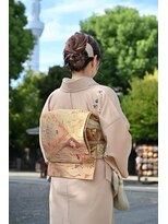 訪問美容アーク 大島(ark)&nbsp;七五三/袴/袴着付け/ヘアセット/ヘアメイク/訪問着着付け