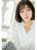 *+CUORE+*…くせ毛風カールのナチュラルボブa 【cuore松戸】