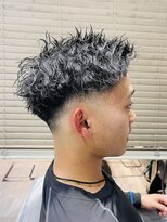 イメージア ボーノ相模大野店(IMAGE-A) 【ワイルドにキマる男前感】ツイストスパイキー メンズショート