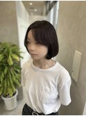 韓国ヘア/くびれボブ◯梅木