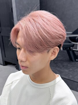 メンズ サロン ドット トウキョウ 町田店(men's salon dot. tokyo) ハイトーンセンターパート/ブリーチカラー