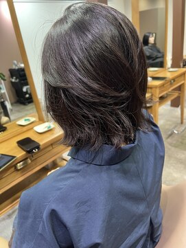 インビテーション 名古屋(invitation) 地毛風カラー