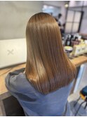 20代30代40代大人可愛い髪質改善カラー艶感ストレート透明感