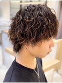 今っぽさ◎波巻きパーマ