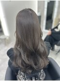 ☆秋におすすめブリーチなしでも可愛い透明感カラー