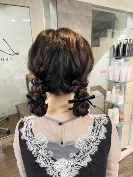 ハイル(KHAIR) もこもこツイン♪/梅田美容室/金城二千夏