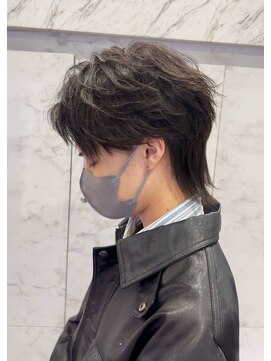 プログレス フレスポ富沢店(PROGRESS) Men'sスタイル/マッシュウルフ/ニュアンスパーマ風/韓国