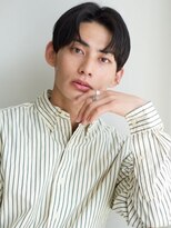 ガーデンヨコハマエスト(GARDEN YOKOHAMA est)&nbsp;センターパート　似合わせカット　カルマパーマ