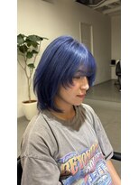 サニーズ(SUNNY'S by CONKS)&nbsp;色落ちも可愛いネイビーブルー！