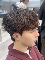 フィフスパーク(fifth PARK) 渋谷シャドウパーマ波巻きパーマルーズパーマメンズマッシュ