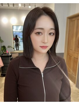 サンド 大阪梅田(sand) オリーブグレー/クラゲヘアー/ココアベージュ