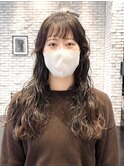 ナチュラルウェーブ×ロング