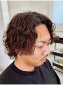 宇都宮メンズカットメンズパーマツイストパーマ波巻きパーマ眉毛