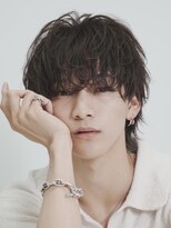 バイフィフス 原宿/表参道(by fifth)&nbsp;メンズシースルーマッシュニュアンスパーマシャドウパーマテテ風