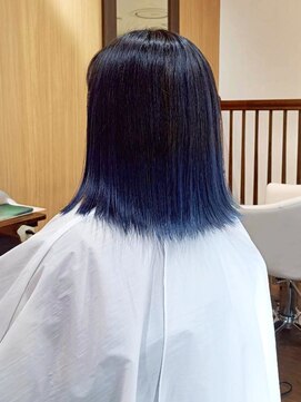 モーラ 浅香山店(MOLLA) ネイビーブラック×ミディアム【浅香山】