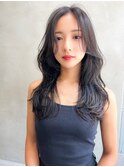 Aimee町田 くびれヘア×アッシュブラック