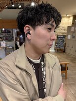 マッシュ アドベ 八戸ノ里(MASHU ADOBE)&nbsp;【清潔感/ルーズどちらも楽しむ】メンズパーマスタイル