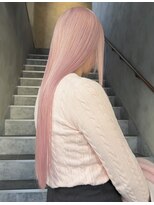 アクト 仙台店(ACT)&nbsp;ピンクカラーホワイトピンク髪質改善