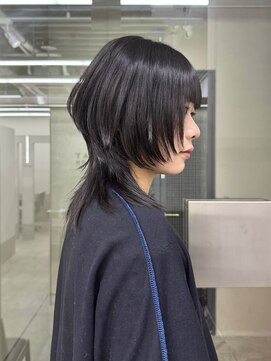 ゴートゥデイ 福岡大名Bellus店(GO TODAY) ショートウルフ/ウルフカット/ウルフレイヤー/ハッシュカット
