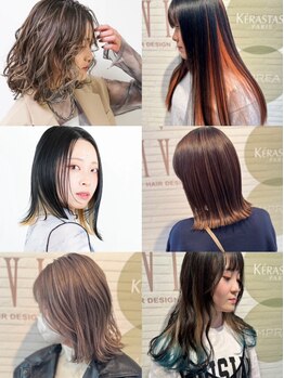 HAIR SALON VIVID Noa Smart Salon　【9/14 NEW OPEN(予定)】の写真/【鹿沼】ナチュラルから垢抜けデザインまで★カラーソムリエが似合わせ×ダメージレスで叶える理想色