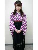 ヘアーメイク ティアラ(Hair make Tiara)&nbsp;袴ハーフヘア☆+°