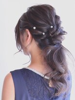 ツイギー 宮西店(TWiGGY)&nbsp;大人可愛いポニーテールアレンジ