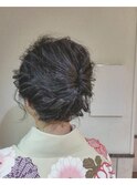 【Neolive plus】ボブでも出来るラフフルアップ　浴衣スタイル