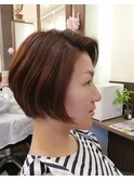 大人ショートボブ