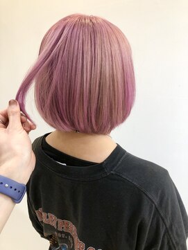 モードケイズ 心斎橋店 MODE K's ハイトーンペールピンク