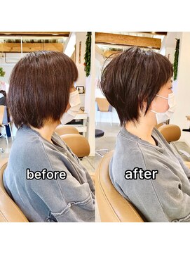 ジュエヘアー(jouet hair) 小顔効果ありのコンパクトショート