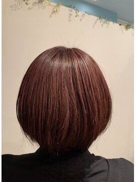 ル シエル(Le Ciel) ハーフ脱白髪染めハイライトカラー