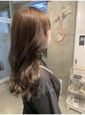 王道柔らかベージュに韓国巻き