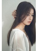【uta　京野】髪質改善ストレート×ナチュラルロング