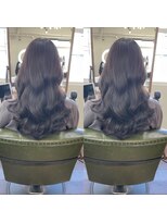 ヘアーサロン リバース(Hair Salon Rebirth)&nbsp;【防府/Rebirth】ダークラベンダー×グレー