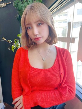 リコバイアフロート(riko by afloat) タンバルモリ/韓国ボブ/韓国風ヘア/エギョモリ