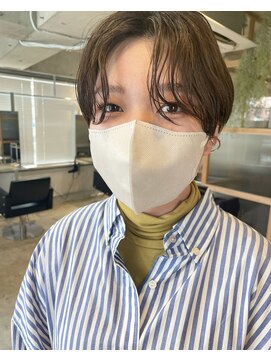 エンシー(ENCI) フロントパーマ/ハンサムショート