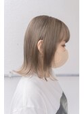 外ハネボブ グレージュ